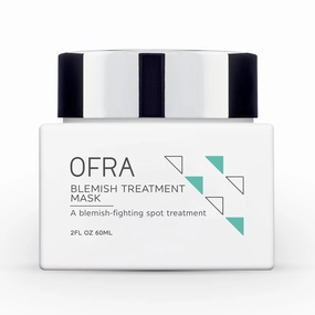 OFRA Blemish Treatment Mask - Sulfur Overnight Acne Spot Treatment Mask - Spot Treat Pimples and Heal Breakouts Overnight - 2.2oz/66ml