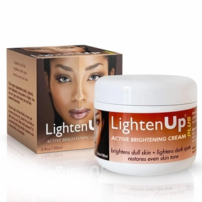 OMIC Lighten-Up Plus Active Skin Brightening Cream - 3.4 Fl oz / 100 ml - Daily Moisturzing Cream, For Face and Body