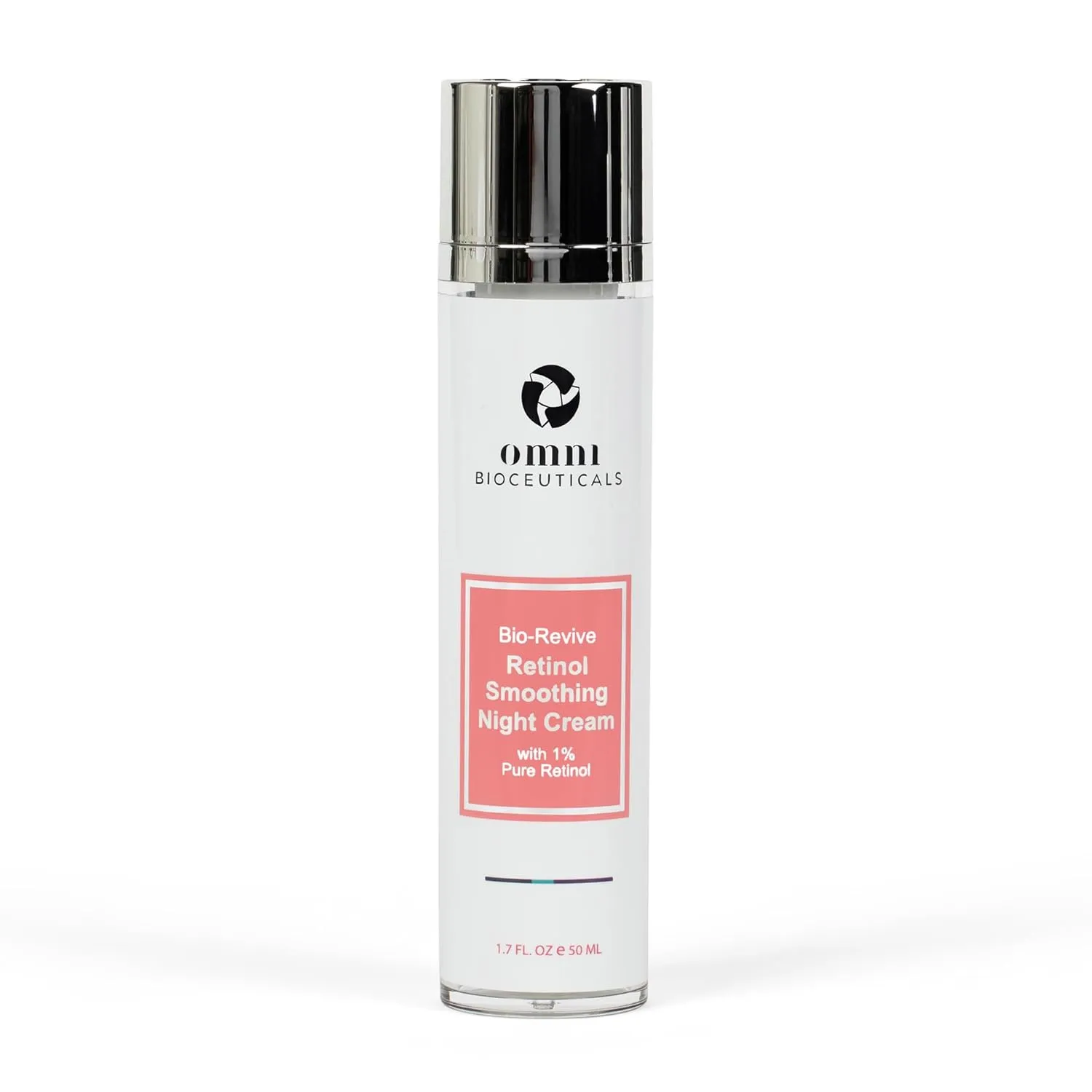 Omni Bioceuticals Bio-Revive Retinol Smoothing Night Cream with 1% Pure Retinol, 50ml