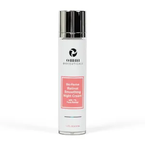 Omni Bioceuticals Bio-Revive Retinol Smoothing Night Cream with 1% Pure Retinol, 50ml
