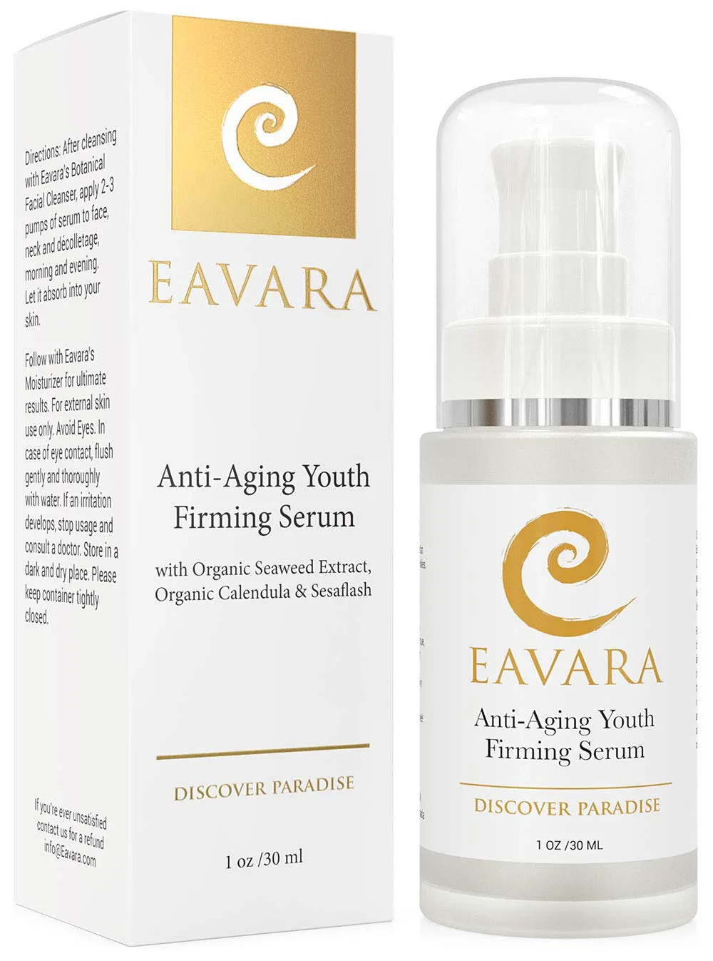 Organic Anti Aging Anti Wrinkle Serum | Award Winning Face Serum to Reduce Wrinkles and Fine Lines | Firming, Tightening, Lifting, & Rejuvenating | Hydrating Natural Organic Skin Care