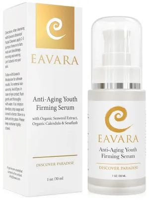 Organic Anti Aging Anti Wrinkle Serum | Award Winning Face Serum to Reduce Wrinkles and Fine Lines | Firming, Tightening, Lifting, & Rejuvenating | Hydrating Natural Organic Skin Care