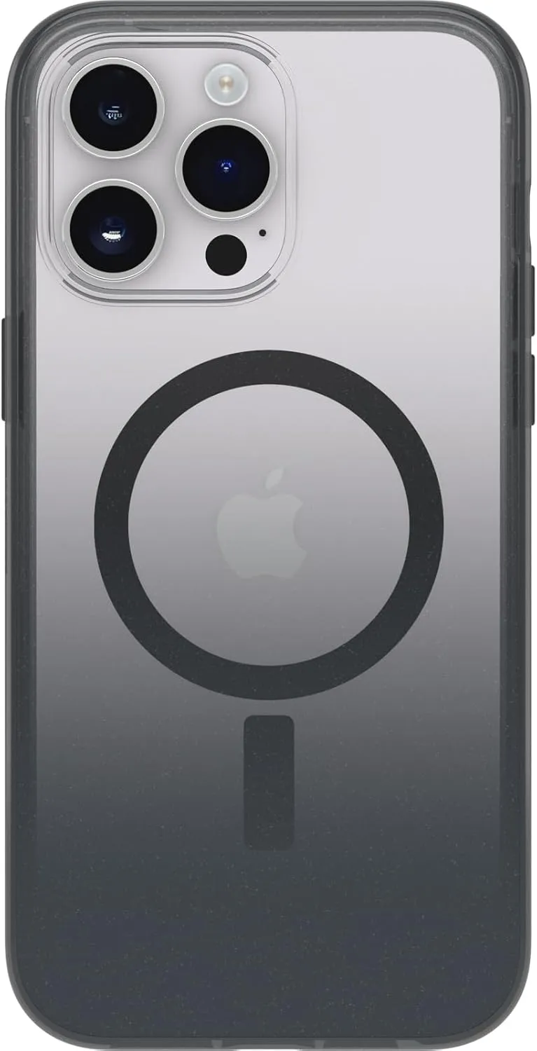 OtterBox - Clear iPhone 14 Pro Max Case (ONLY) - Made for Apple MagSafe, Scratch-Resistant Protective Phone Case, Sleek & Pocket-Friendly Profile (Obsidian)