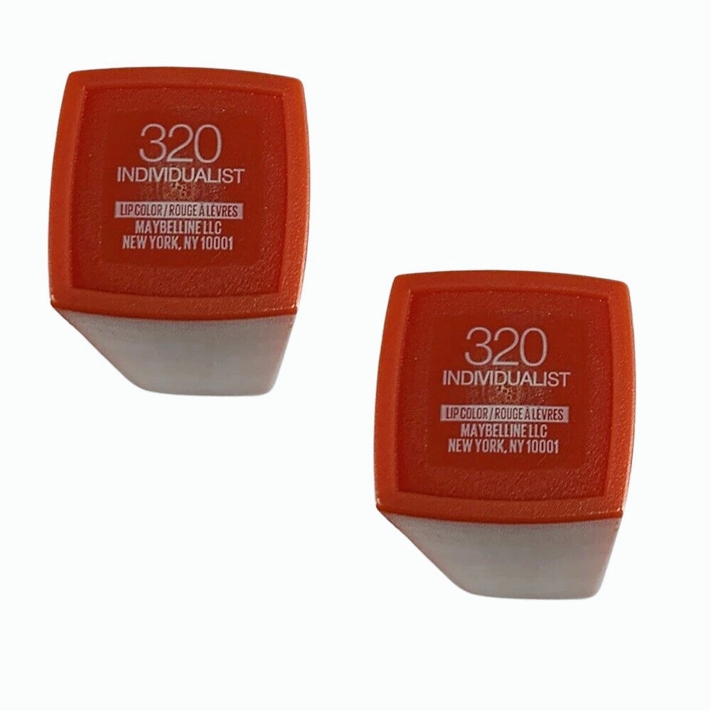 Pack of 2 Maybelline New York SuperStay Matte Ink Liquid Lipstick, Individualist # 320
