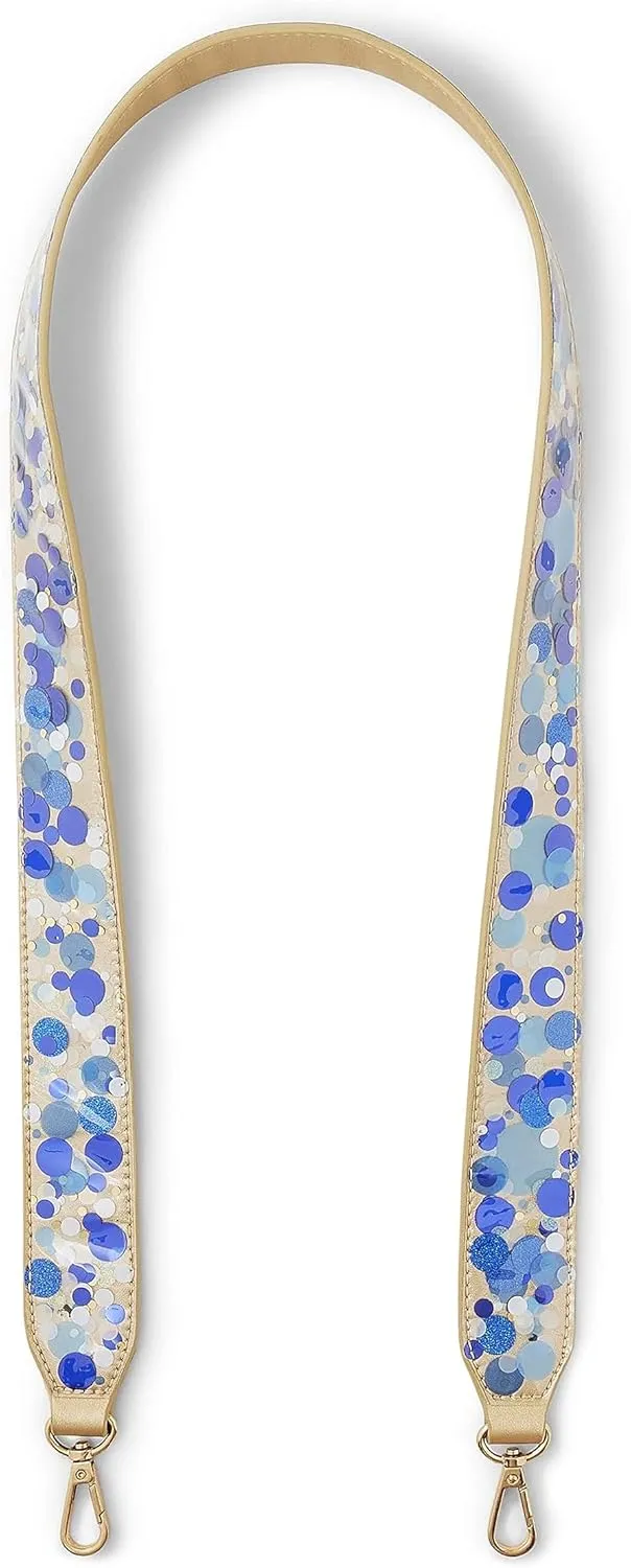 Packed Party Strap For Handbag; Confetti Bag Strap For Women and Girls Fashion Purse; Ladies at School and Work