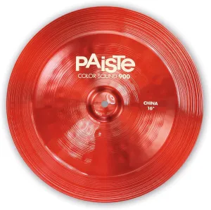 Paiste 16 Inches Color Sound 900 Red China Cymbal