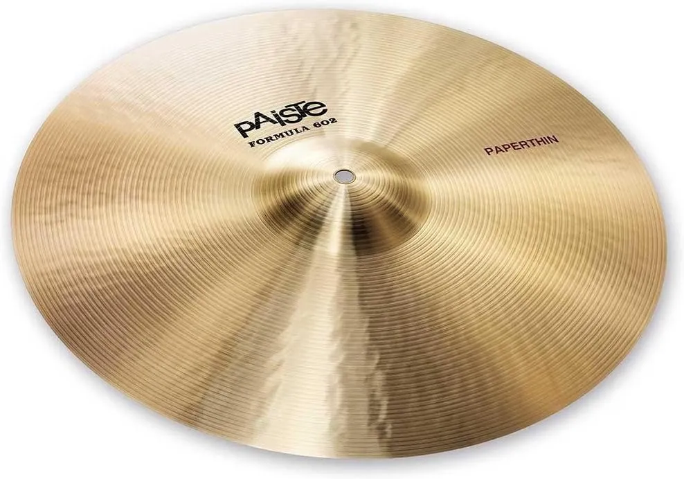 Paiste Formula 602 Paper Thin Crash Cymbal - 18-inch