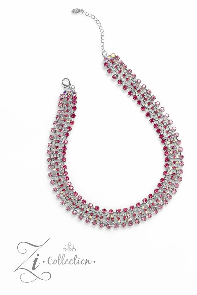 Paparazzi Necklace ~ Flirtatious - Pink