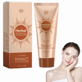 Parowu Herbal Spots Peel-Off Facial Mask, Advanced Skin Cream, Parowu Spot Removing Face Mask, Natural Herbal Ingredients for All Skin Types (1 Pack)