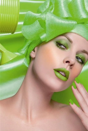 Party Genie Funny Lipsticks Cosmetics Lip Paint Green