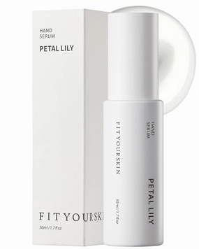 Perfumed Hand Serum #Petal Lily - Lightweight Hand Moisturizing Lotion - Triple Hyaluronic Acid & Camellia Flower Extract - Non Greasy, Non Sticky Finish - 1.7 fl.oz