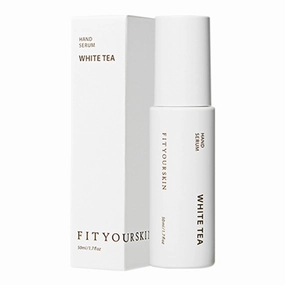 Perfumed Hand Serum #White Tea - Lightweight Hand Moisturizing Lotion - Triple Hyaluronic Acid & Camellia Flower Extract - Non Greasy, Non Sticky Finish - 1.7 fl.oz