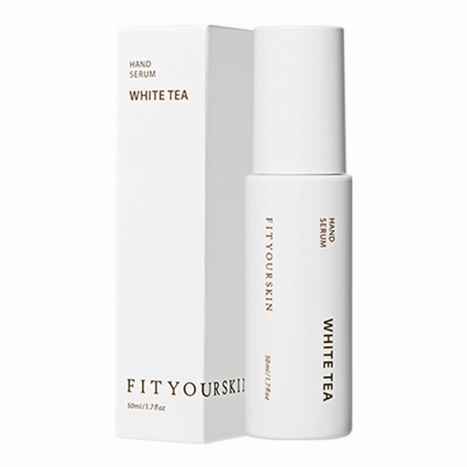 Perfumed Hand Serum #White Tea - Lightweight Hand Moisturizing Lotion - Triple Hyaluronic Acid & Camellia Flower Extract - Non Greasy, Non Sticky Finish - 1.7 fl.oz