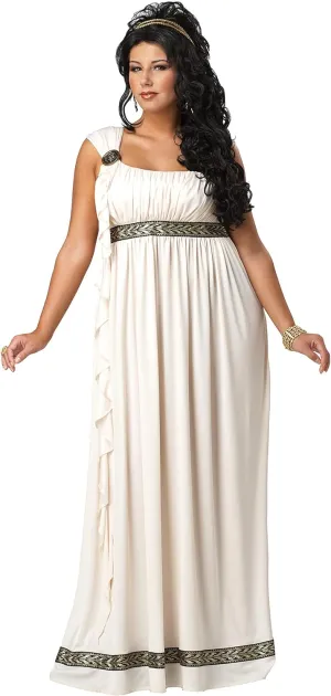 Plus Size Olympic Goddess Costume