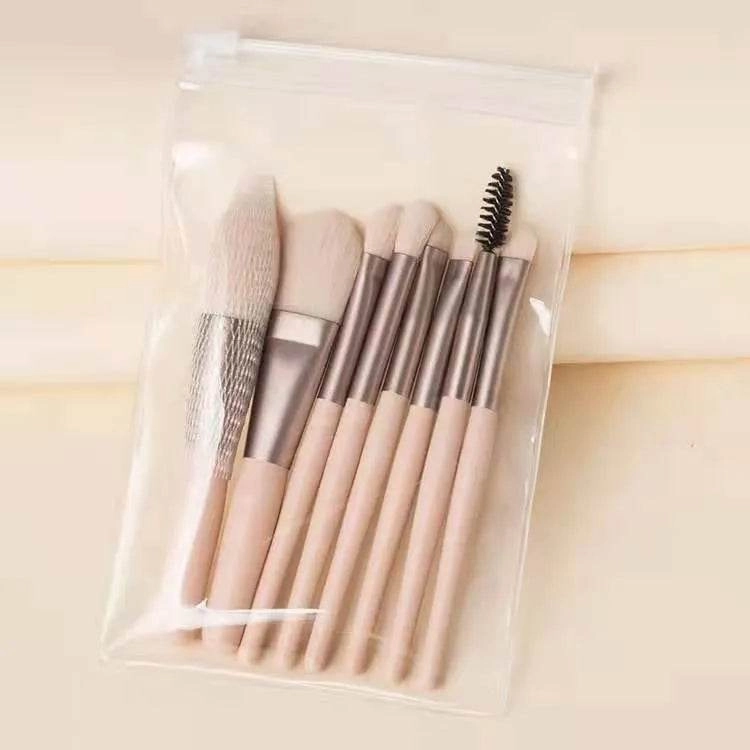 Portable 8Pcs Eyeshadow Foundation Blending Makeup Brush Soft Fluffy Cosmetics Concealer Makeup Brush Professional Make Up Tool