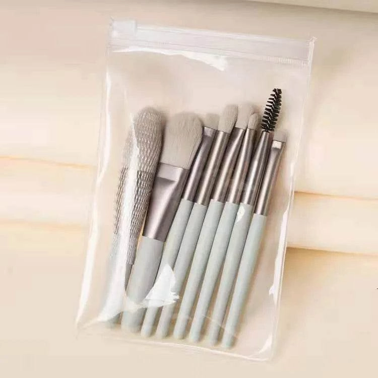 Portable 8Pcs Eyeshadow Foundation Blending Makeup Brush Soft Fluffy Cosmetics Concealer Makeup Brush Professional Make Up Tool