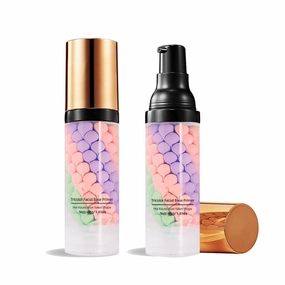 Primer For Face Before Makeup, 3 In 1 Sunscreen Isolation Cream, Color Corrector Primer for Oil Control and Moisturizing (pink, 1)