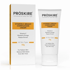Pro-skire Vitamin C Bright Complexion Cream For Dark Spots, Glow & Radiant Skin