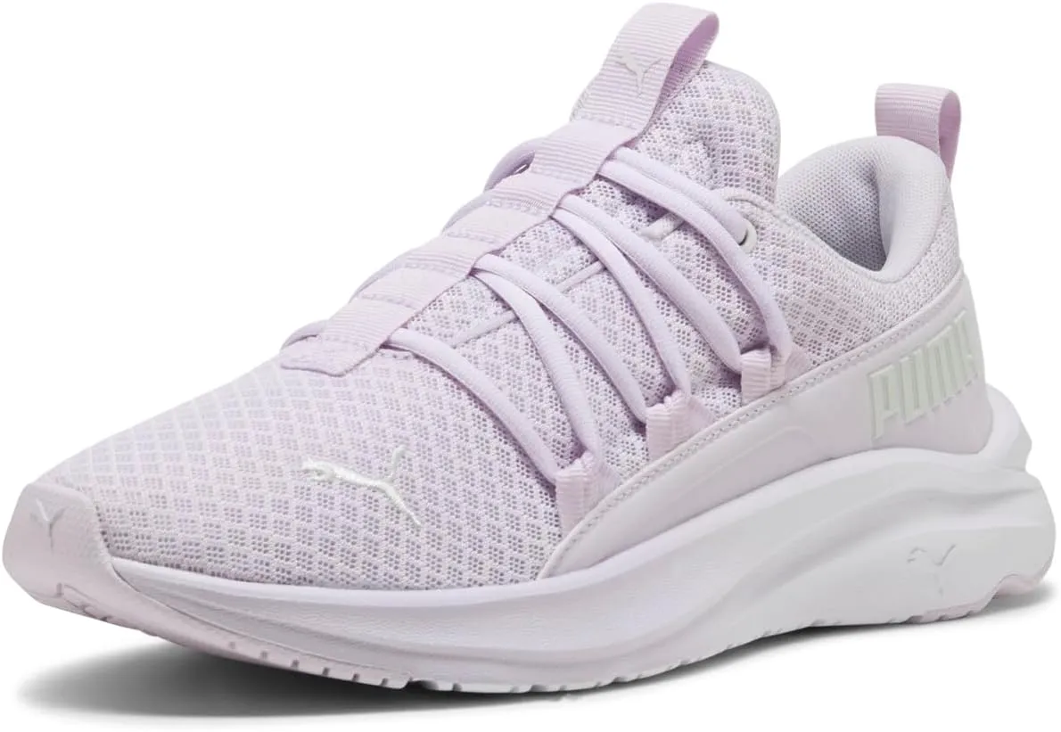 PUMA Women's Softride One4all Cross Training Shoes, Lilac Frost-Feather Gray-White, 8.5