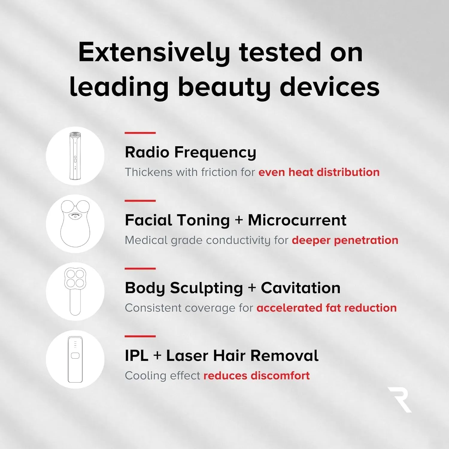RED Medical Supplies Microcurrent Conductive Gel, 8.45 fl oz - Long-Lasting, Non-Greasy, Hypoallergenic - Supercharge Your Facial Device - 2 Bottles, 8.45 fl oz / 250mL