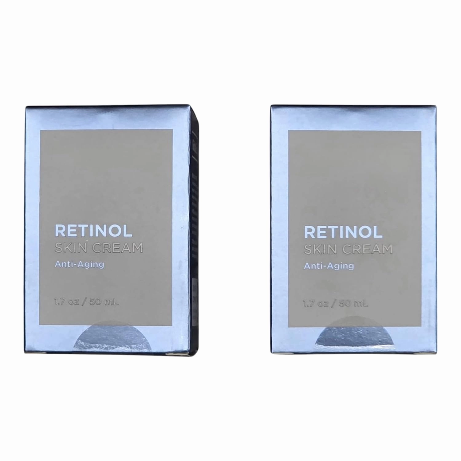 Retinol Anti-Aging Skin Cream, 1.7 oz, Pack of 2