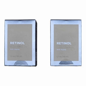 Retinol Anti-Aging Skin Cream, 1.7 oz, Pack of 2