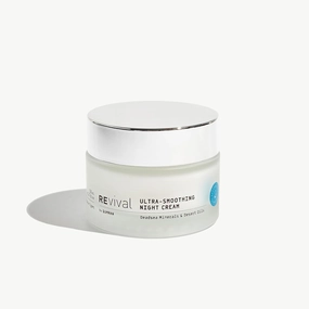 REvival Smoothing Night Cream with Dead Sea Minerals - Deep Hydration & Anti-Aging Moisturizer with Desert Oils & Dead Sea Minerals - Smooths & Revitalizes Skin, 50ml | 1.7 oz