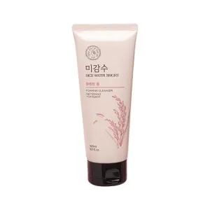 Rice Water Bright Foaming Cleanser, Korean Face Wash for Glowing Skin, 100ml