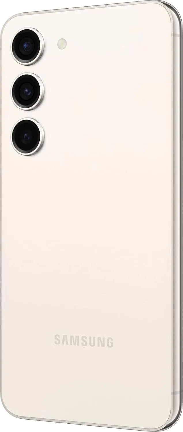 SAMSUNG Galaxy S23 5G, US Version, 128GB, Cream - T-Mobile (Renewed)
