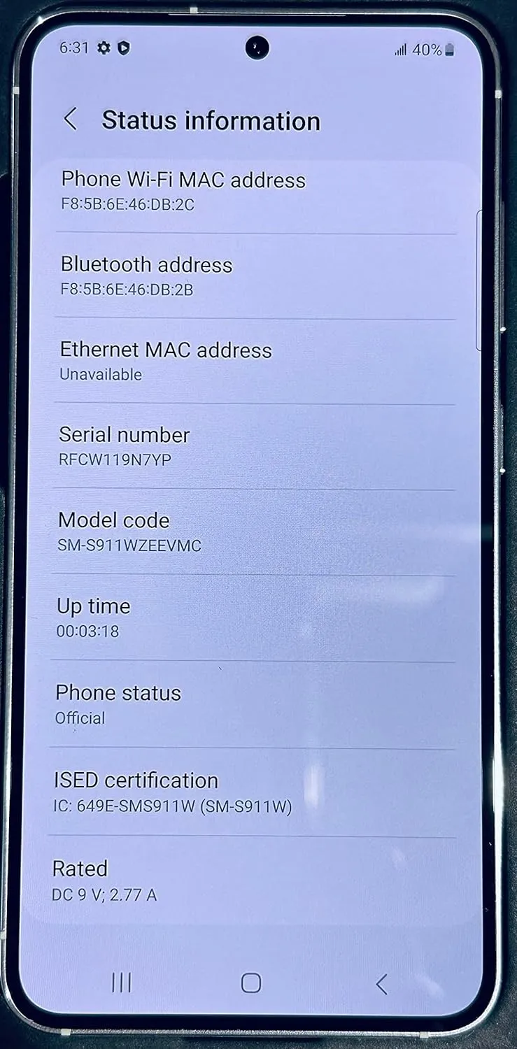 SAMSUNG Galaxy S23 5G, US Version, 128GB, Cream - T-Mobile (Renewed)