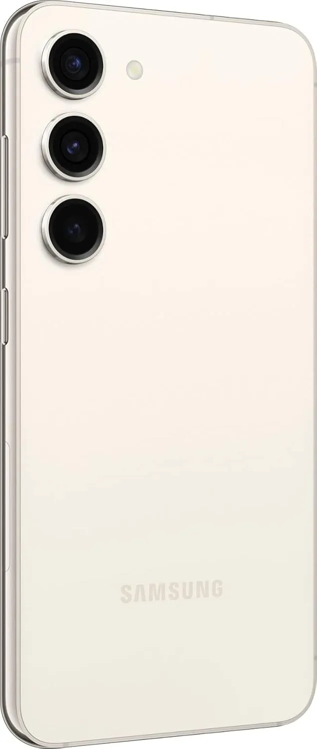 SAMSUNG Galaxy S23 5G, US Version, 128GB, Cream - T-Mobile (Renewed)