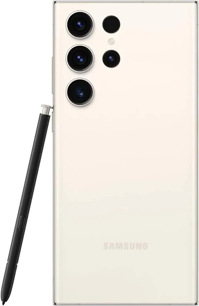 SAMSUNG Galaxy S23 Ultra 5G, US Version, 256GB, Cream - AT&T (Renewed)