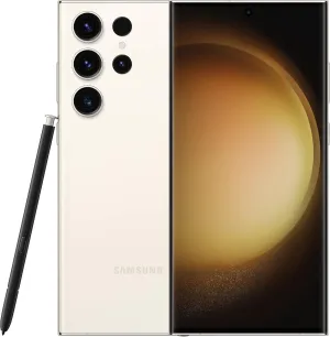 SAMSUNG Galaxy S23 Ultra Series AI Phone, Unlocked Android Smartphone, 512GB Storage, 12GB RAM, 200MP Camera, Night Mode, Long Battery Life, S Pen, US Version, 2023, Cream