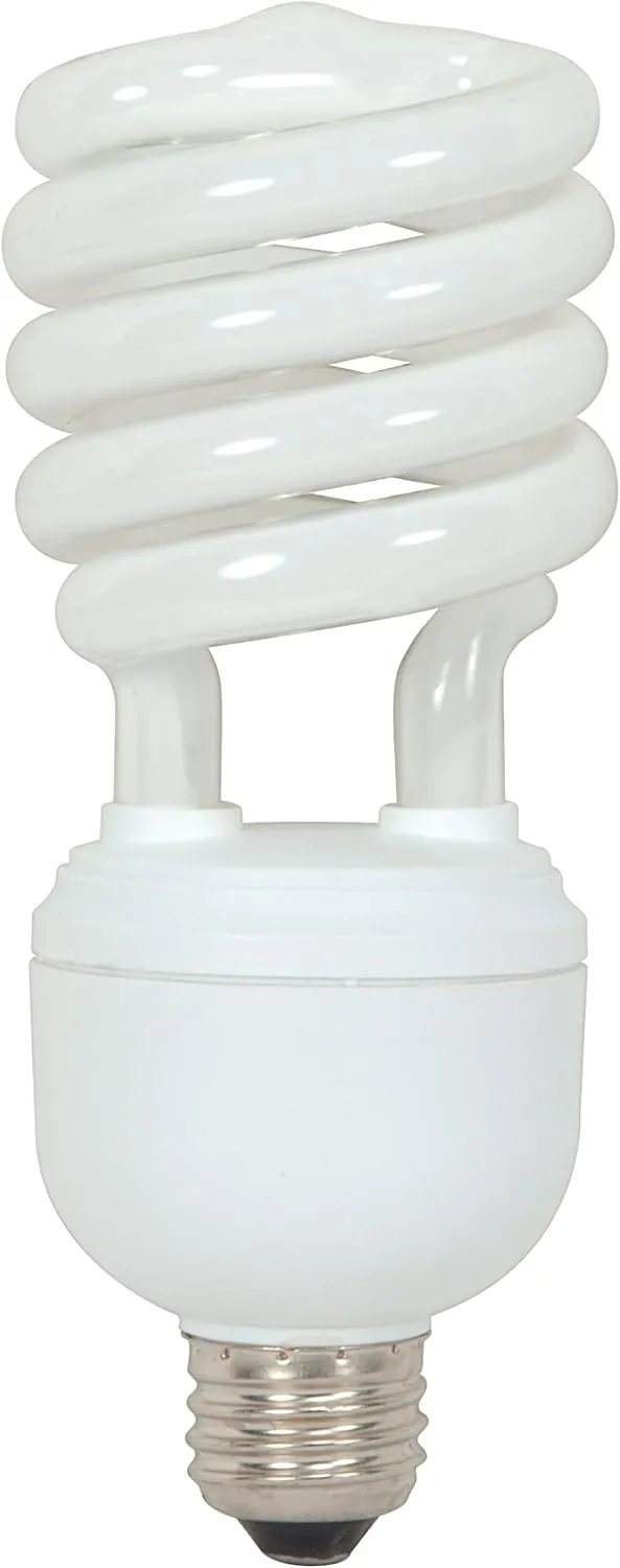 Satco S7332 32 Watt (125 Watt) 2000 Lumens Hi-Pro Spiral CFL Bright White 4100K Medium Base 120 Volt Light Bulb