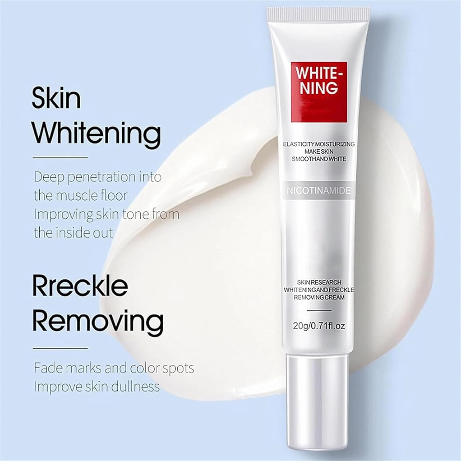 Sc-11 Skin Brightening Cream, Whitening Cream for Dark Spots, Gentle Daily Care for Smooth, Clear, Moisturizing, Even-Looking Skin, Reduces Fine Lines, Quickly Nourishes Skins (5pcs)