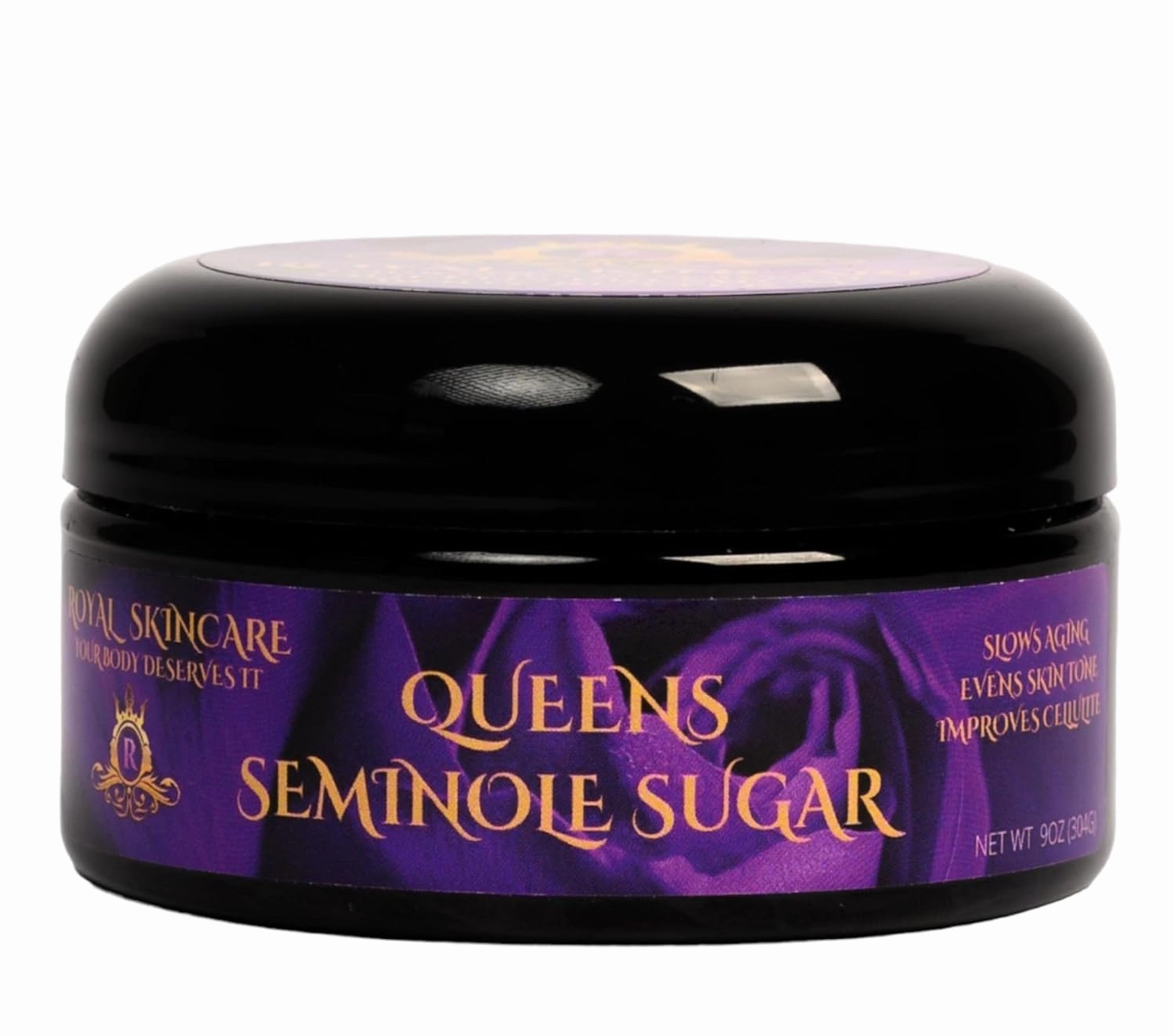 Seminole Sugar, Royal Skincare Premium Body Butter for Women, Hydrating and Firming Skincare for Dry Skin, Cellulite, Stretch Marks, or Uneven Tone, Restores Soft Supple Firmness, 8 oz, 12 oz. (8oz)