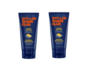 Shave Butter, For Sensitive Skin, A Translucent Shaving Cream & Gel Alternative, Designed For A Gentle Glide, Helps To Fight Razor Bumps and Ingrown Hairs, Blue 6 oz (pack of 2)
