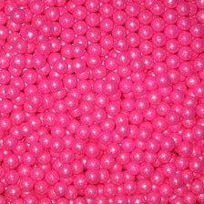 Shimmer Bright Pink Candy Pearls 5 oz. Jars