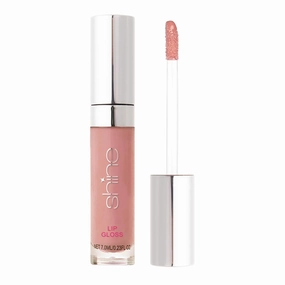 Shine Cosmetics Lip Gloss - Not Sticky, Liquid Lip Color with Long-lasting Shine & Hydration, Gluten Free, Paraben Free, Cruelty Free (Goals, .23 FL)