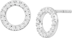 Silpada 'Brillante' Cubic Zirconia Stud Earrings in Sterling Silver