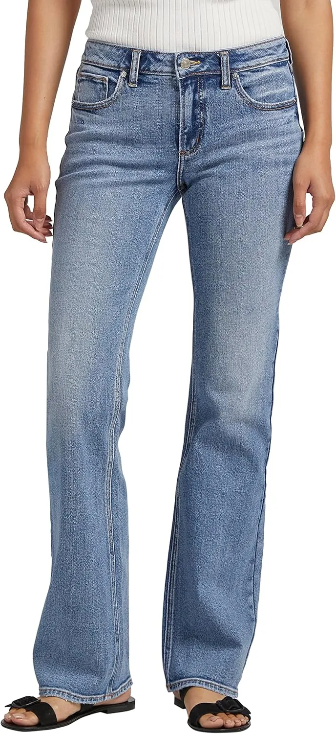 Silver Jeans Co. Women's Be Low Low Rise Bootcut Jeans