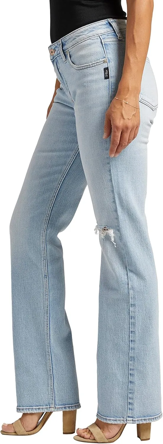 Silver Jeans Co. Women's Be Low Low Rise Bootcut Jeans