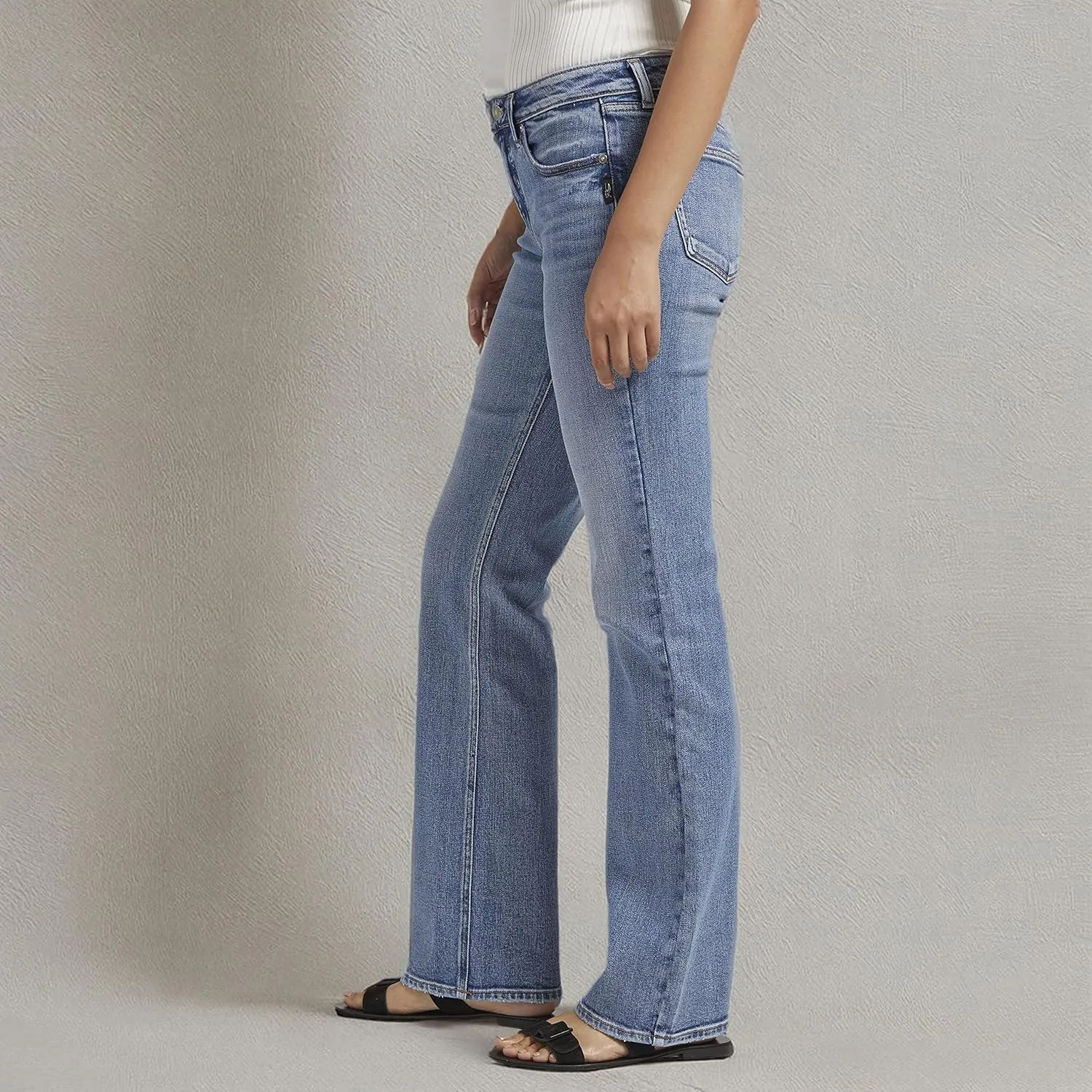 Silver Jeans Co. Women's Be Low Low Rise Bootcut Jeans