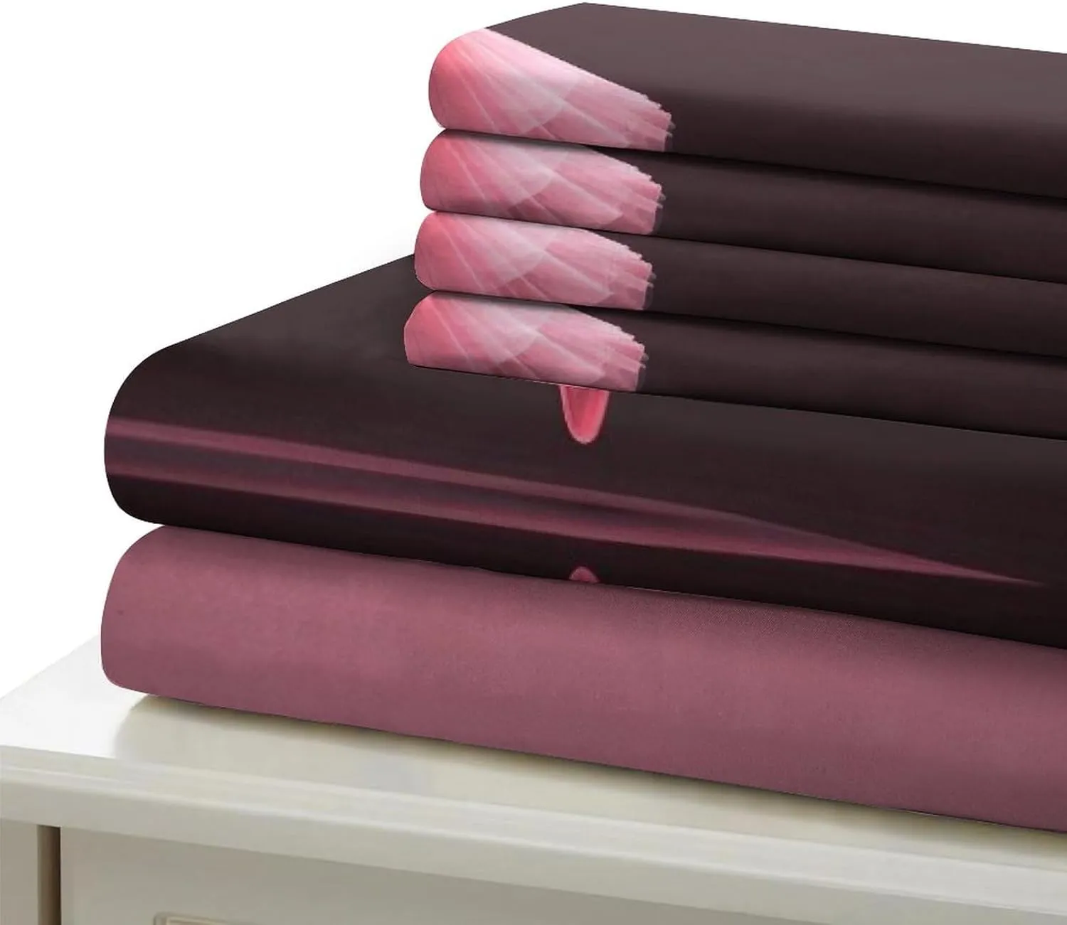 Skin-Friendly Ballerinas Bedding Set Cozy Quilt Cover 3D Printed Duvet Cover Luxe Ballets Comforter Covers with Pillowcases Microfiber for Boys and Girls 3 Pieces Twin（173x218cm）