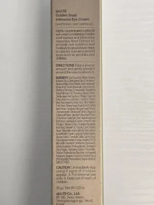 SKIN79 Golden Snail Intensive Eye Cream Concentrated Moisture Booster Skin Care Made In Korea