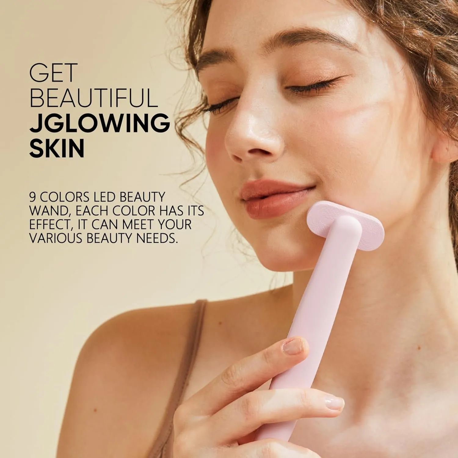 SMOOTHGLOW 2.0 PRO Awakening-4D 9-in-1 Red Light Therapy for Face, Home Radiant Renewal Facial Wand, LED Light Therapy Wand for Face Lift, Firm, Anti-Aging Wrinkle, Rejuvenation, Gift Set for Women