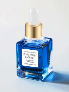 Sonora Bath & Flame Blue Tansy Face Oil - 100% Pure Blue Tansy Oil for Face - Noncomedogenic Blue Tansy Facial Oil for Sensitive and Acne Prone Skin
