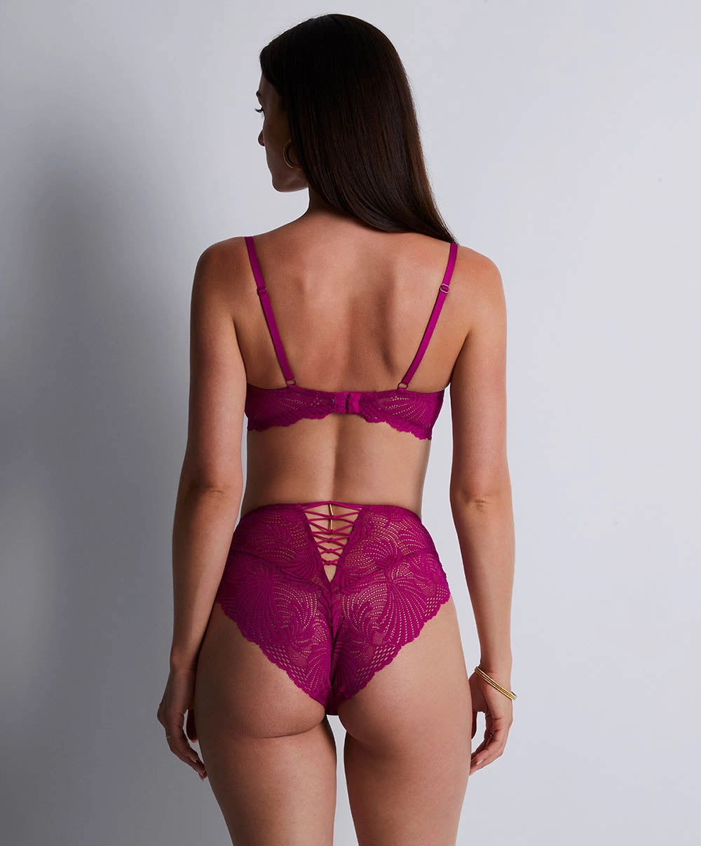 Soutien-gorge triangle plunge