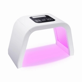 Spa Beauty Equipment, Led Face Skin Care Light Machine, Skin Facial Salon Equipment,Multiple Light Types,For Beauty Parlors, Health Care Parlors, Leisure Clubs,White.