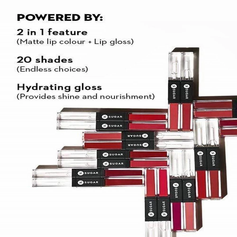 Sugar Smudge Me Not Lip Duo - Rethink Pink (Fuchsia)
